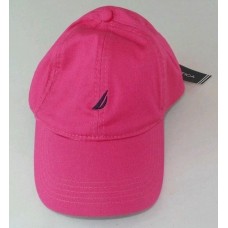 Nautica Mujer&apos;s Baseball Cap Hat Fuchsia One Size Adjustable Buckle Logo New  eb-27758367